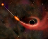 Черная дыра в центре Млечного пути проявила признаки жизни