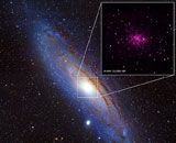 Небывалое скопление черных дыр обнаружено в Туманности Андромеды