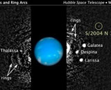 Хаббл выявил четырнадцатый спутник Нептуна