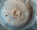 Следы ледяного озера обнаружены на Марсе
