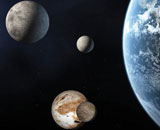 Ученые смоделировали систему Плутон-Харон