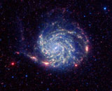 Обнаружена галактика с поведением вселенной