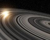 В 200 раз больше кольца недавно открытой планеты, чем у Сатурна