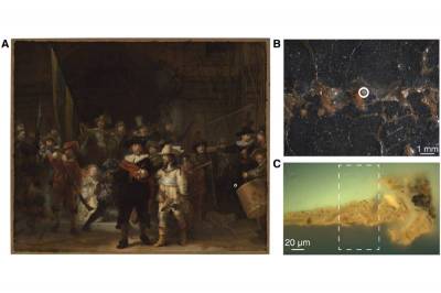 Science Advances: Рембрандт впервые пропитал свинцом холст «Ночного дозора»